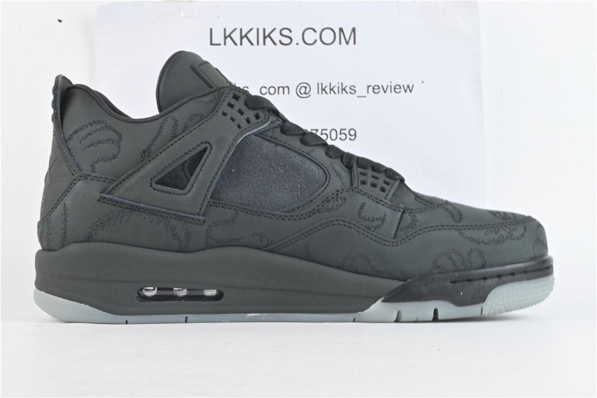 Jordan 4 Retro Kaws Black